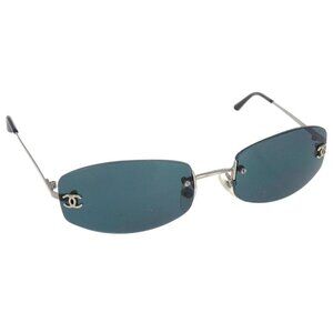 Chanel Sunglasses Eyewear Black Small Good L366702 54□19 155567